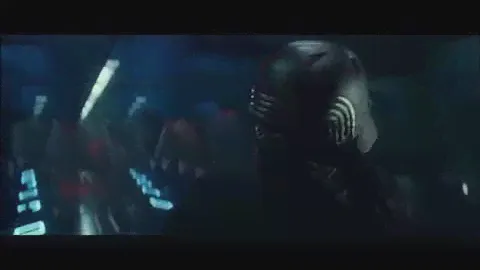 Supreme Leader Kylo Ren intimidates the First Order officers and leaders