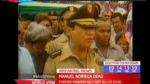 Panama Military Leader Manuel Noriega dies at the age of 83