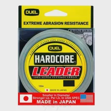 Леска HARDCORE LEADER FLUOROCARBON 100% 30 м Yo-Zuri - Duel