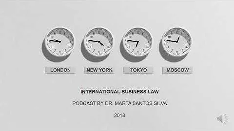 International Business Law - Lecture 1
