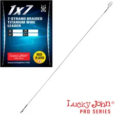 Поводки титан. LJ Pro Series 7-STRAND TITANIUM LEADER диам.0.36мм/14кг/20см 1шт.