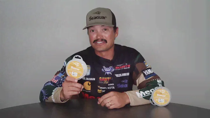 BASS Elite Pro Chris Zaldain talks about Seaguar Gold Label Leader Material