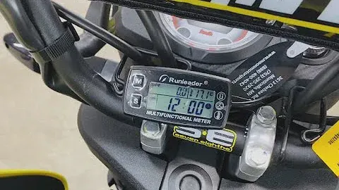 Honda Navi (установка мультиметра от Runleader температуры и тахометра)