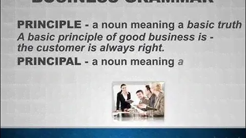 Business Grammar Lesson