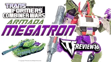 Transformers Armada Megatron Leader Class Combiner Wars Review