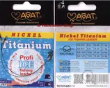 Agat, Поводок Nickel Titanium Profi Ice Fishing Leader, 10см, 2.7кг, 6lb, 2шт