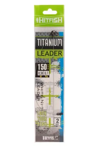 Поводок Hitfish Titanium leader 150мм 6,7кг d 0,30 2шт