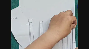 Моделирование кокетки на детское платье.