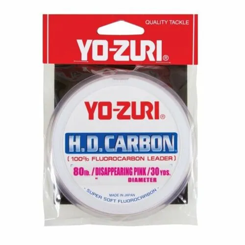 Флюорокарбон Yo-Zuri TOPKNOT LEADER FLUOROCARBON 100% 30YDS 1.05mm (disappearing pink)