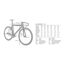 LEADER 725 2016 Road Frame