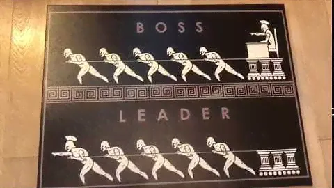 Картина Boss vs Leader