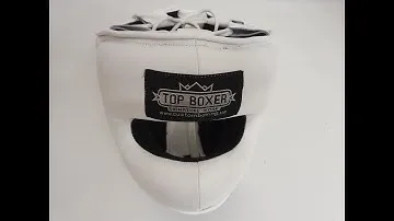 TopBoxer Facesaver Headguard р.М-Обзор Боксерского шлема с бампером