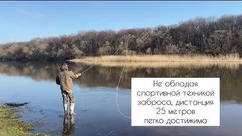 Нахлыстовый Spey-шнур для одноручных удилищ / Комфортный заброс на средние и дальние дистанции
