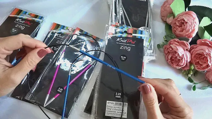 Самые лучшие спицы для вязания🔥  Проверено годами!!!  KnitPro Zing Мой отзыв. #вязание #crochet