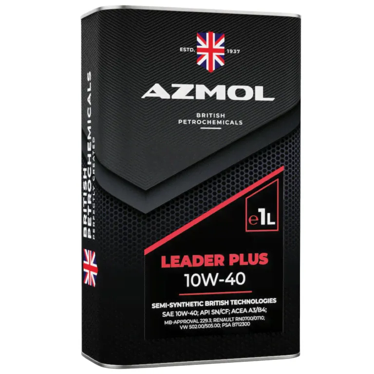 Масло моторное Leader Plus 10W-40 п/синт. 1л AZMOL-0