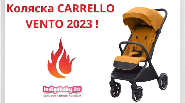 Прогулочная коляска Carrello Vento CRL-5516❤. Новинка 2023! Смотрите видеообзор первыми!
