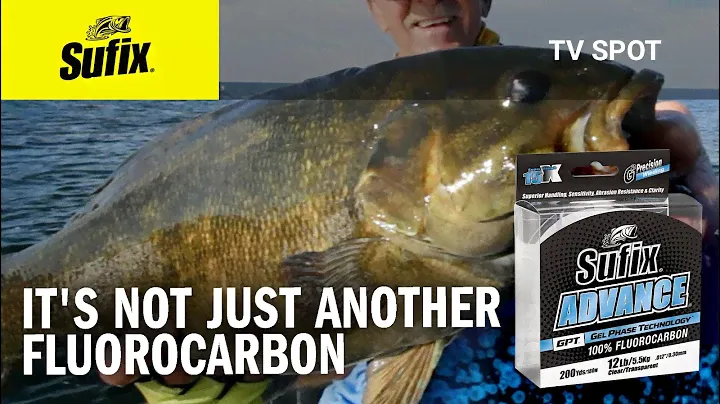 Sufix® Advance® 100% Fluorocarbon.  It's not Just Another Fluorocarbon.