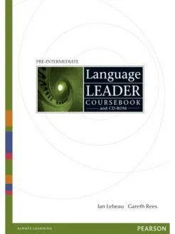 Language Leader Pre-Intermediate Coursebook + CD-ROM Pearson