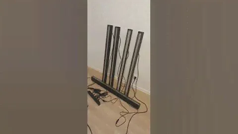 Светильник подвесной 50х70х1000, черный с Д/У