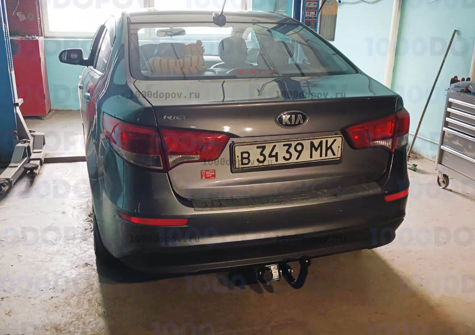 Фаркоп Leader Plus H219-A Kia Rio 3 седан, hb 2011-2017-2