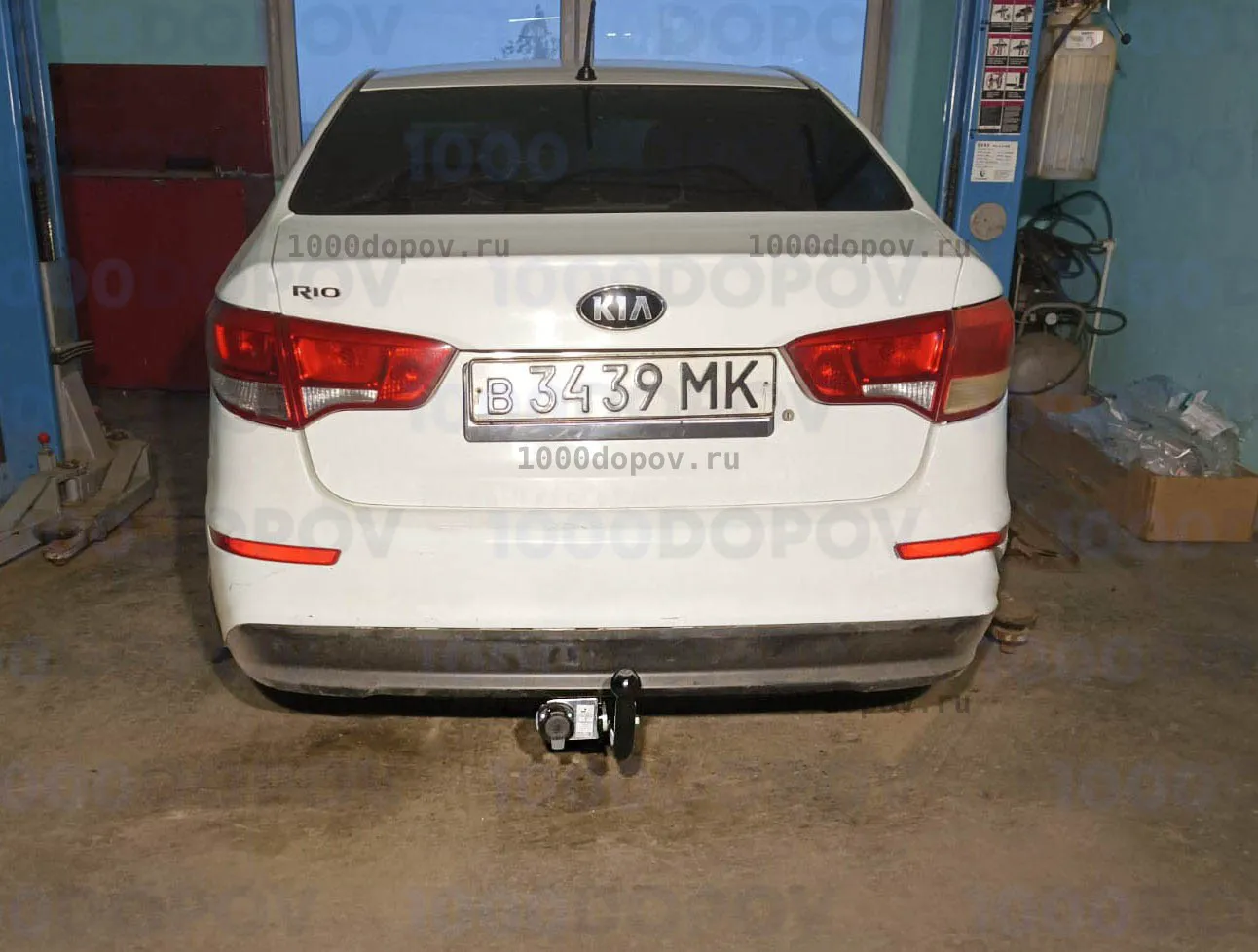 Фаркоп Leader Plus H219-A Kia Rio 3 седан, hb 2011-2017