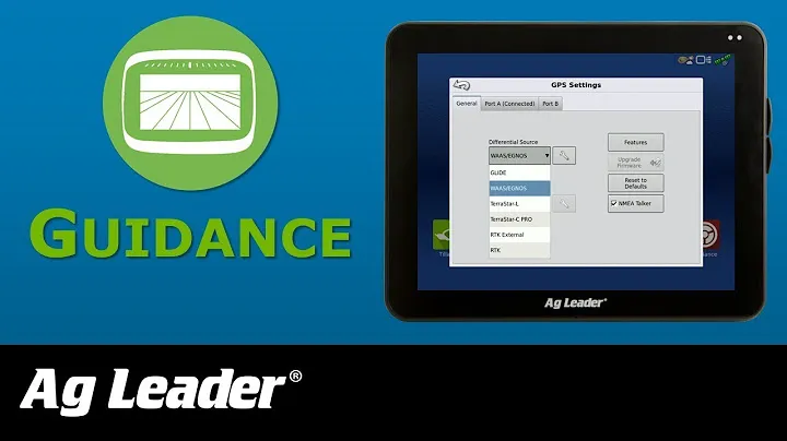 Настройка GPS 7500 через дисплей InCommand®