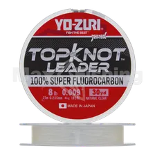 Флюорокарбон Yo-Zuri Topknot Leader Fluorocarbon 100% 0,235мм 27м (natural clear)