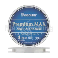 Флюорокарбон Seaguar Premium MAX Shock Leader #0,8 0,148мм 30м (clear)