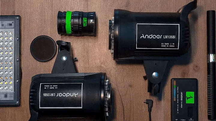 4.400₽ Самый лучший моноблочный свет с Алиекспресс! Andoer LM135Bi