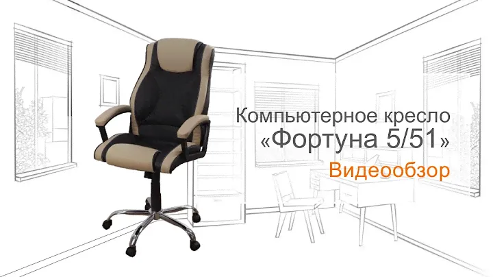 Компьютерное кресло «Фортуна 5/51»