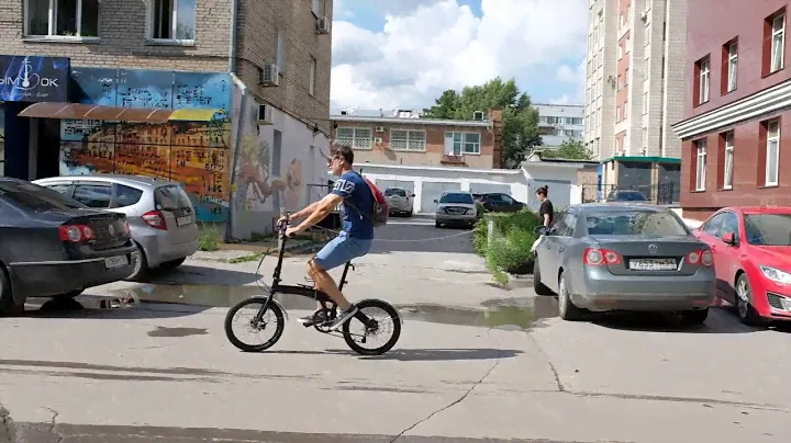 Складной велосипед в городе. Впечатления после месяца катания.