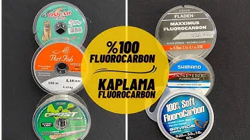 %100 Fluorocarbon Testi!!! Gerçek Fluorocarbon ,Kaplama Fluorocarbon' dan Nasıl Ayrılır?
