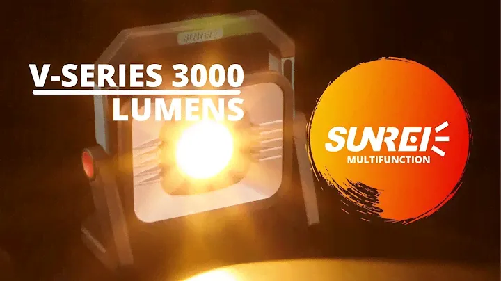 Лучший фонарь-прожектор Sunrei V3000