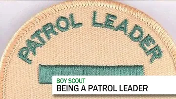 How to be an effective patrol leader in the boy scouts (SMD70)