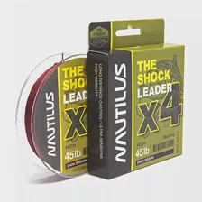 Плетеный шок лидер Nautilus The Shock Leader 140м 40lb/ (Brown)