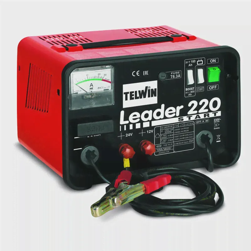 Зарядное устройство аккумуляторов Telwin LEADER 220 START, 807539-0