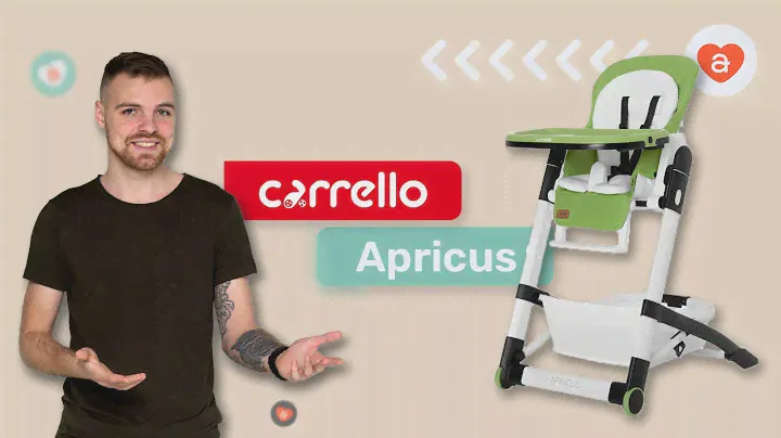 Carrello Apricus детский стульчик для кормления. Обзор стульчика для кормления Каррелло Априкус