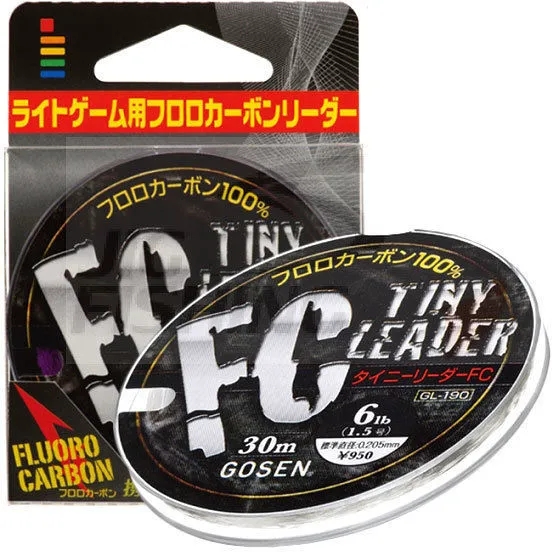 Флюорокарбон Gosen Fluoro Carbon 100% FC Tiny Leader 4 LB 0.165 30M-0