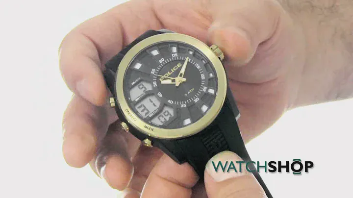 Police Men's Tactical Alarm Chronograph Watch (14249JPBG/02)