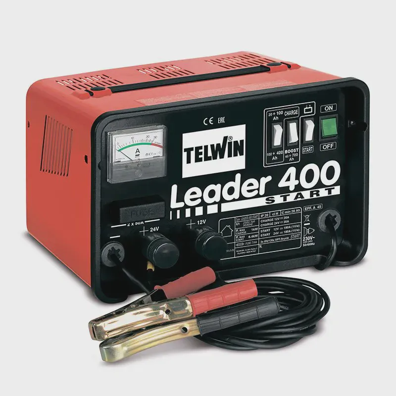 Зарядное устройство аккумуляторов Telwin LEADER 400 START 12-24V, 807551-0