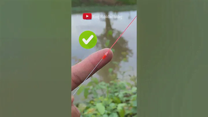 Strong Smooth Fishing Knot for Braid to Mono or Fluorocarbon Leader #fishing #fishingknot #tutorial