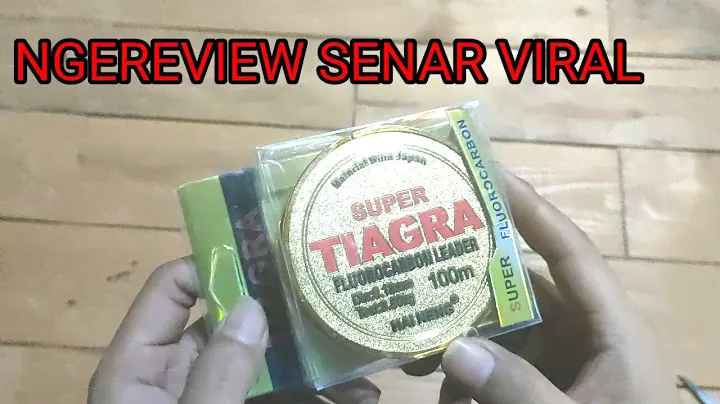 Senar Tiagra fluorocarbon leader Review dan tes