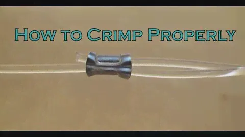 How to Properly Crimp