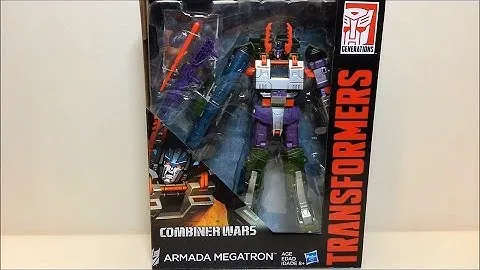 Transformers 2015 Combiner Wars Leader Class ARMADA Megatron Review! Bert the Stormtrooper Reviews!