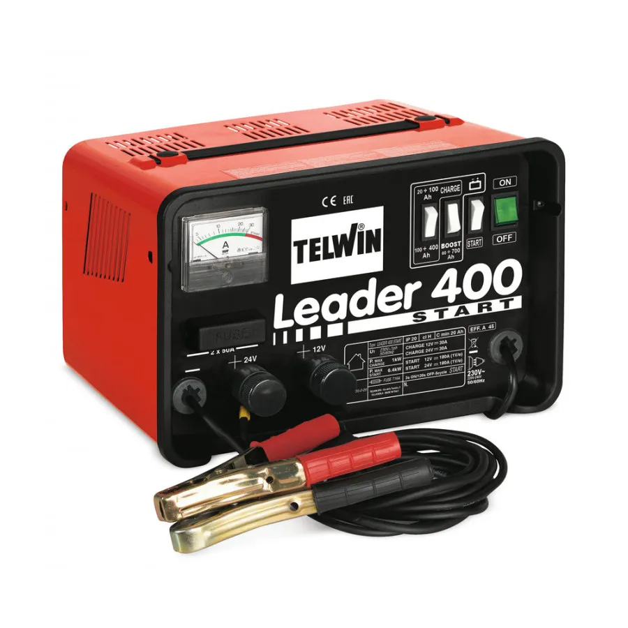 Пуско-зарядное устройство TELWIN LEADER 400 START 12-24V 807551