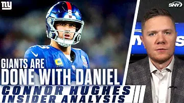 Giants bench Daniel Jones, signaling the end of the Big Blue road for the signal caller | SNY