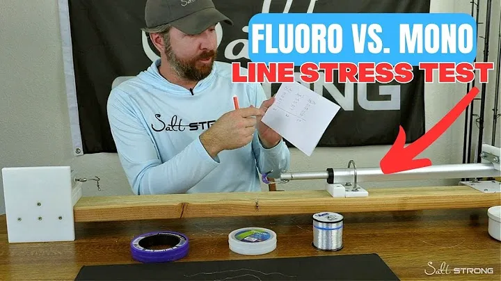 Fluorocarbon vs. Monofilament Line Stress Test Experiment Results!