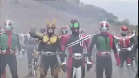Kamen Riders vs Shadow Moon - Most Epic Rider Kick Ever