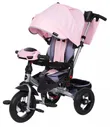 Трехколесный велосипед Moby Kids Leader 360° 12x10 Air Car розовый 641485