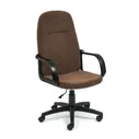 Кресло офисное Tetchair Leader коричневого цвета
